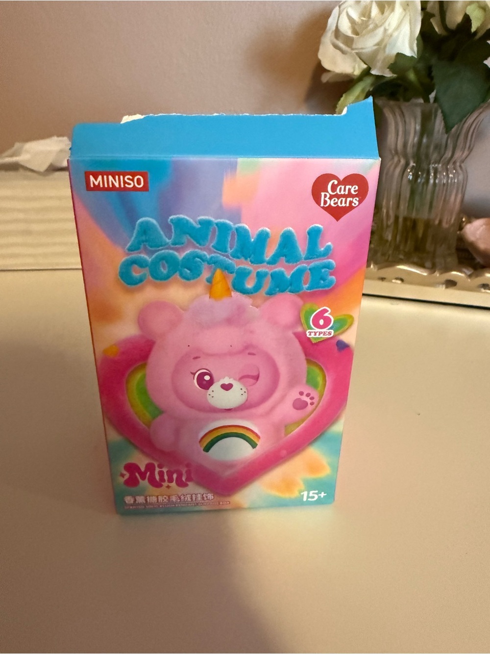 MINISO Care Bears Pink Animal Costume Grumpy Bear